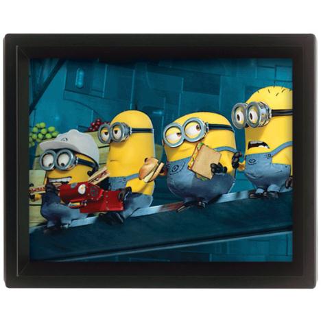 3D Minions Collectors Limited Edition Framed Picture £9.99